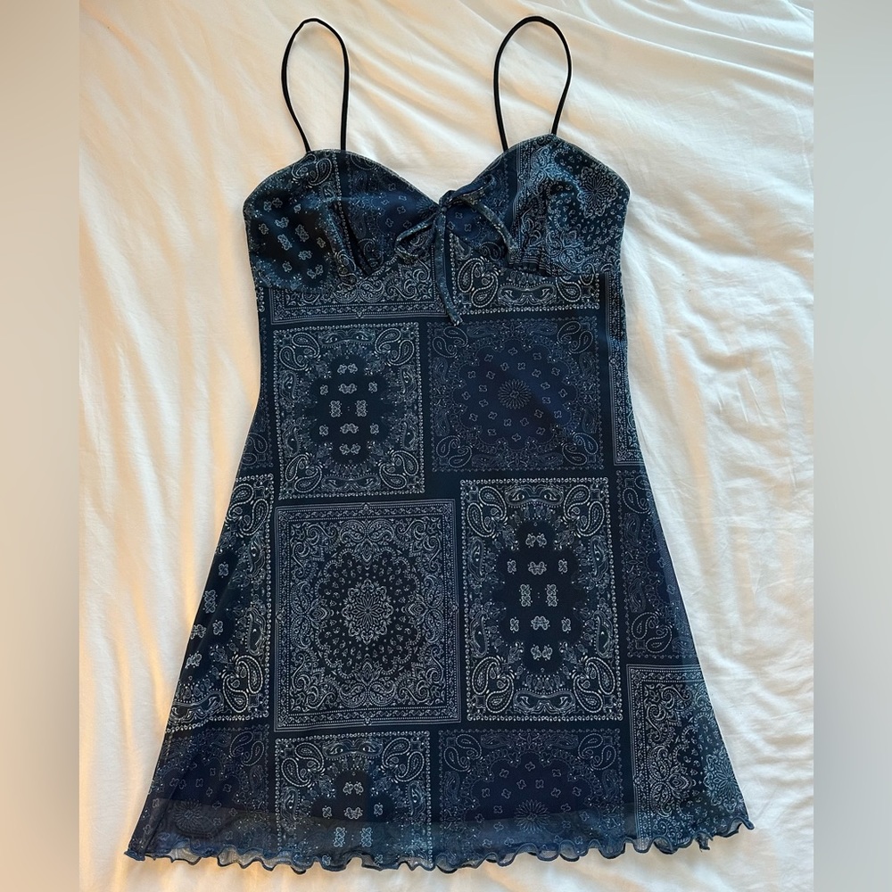 Urban Outfitters Patchwork Mini Dress